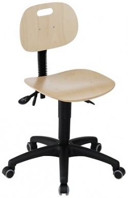 Arbeitsstuhl für ergonomisch korrektes Sitzen